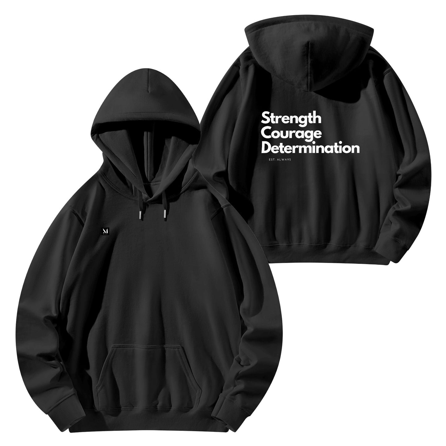 Maverick Strength Courage Determination Hoodie