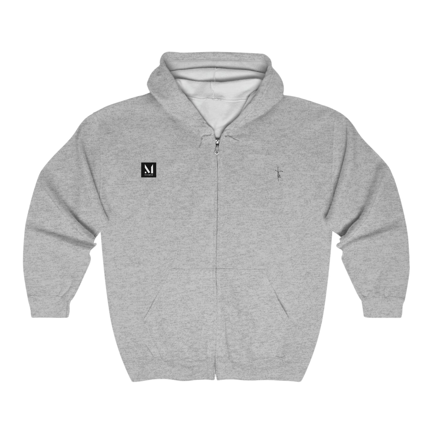 Maverick Rose Zip-Up Hoodie