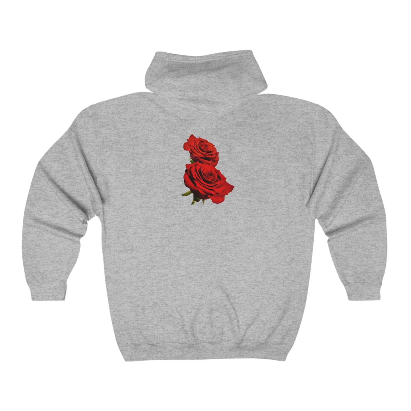 Maverick Rose Zip-Up Hoodie
