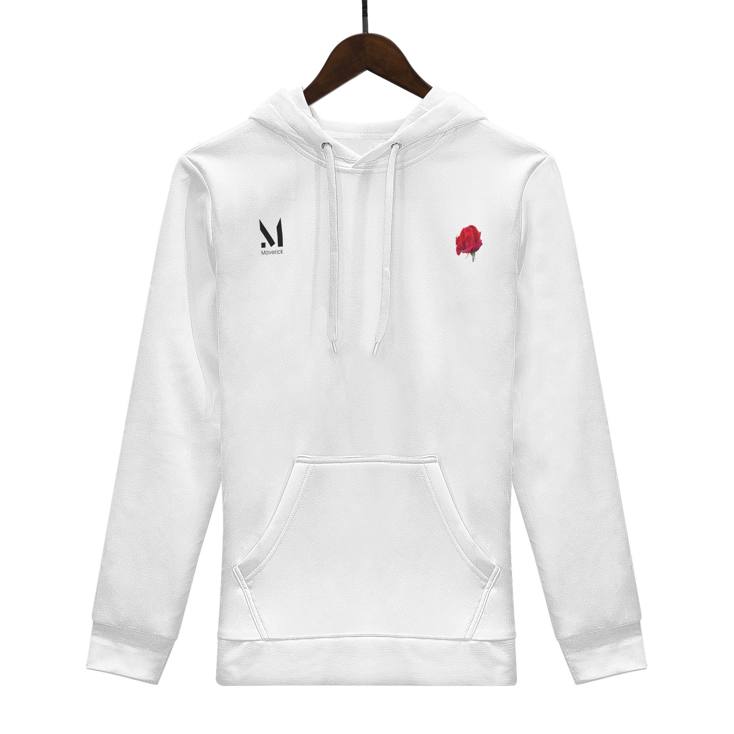 Maverick White Rose Hoodie