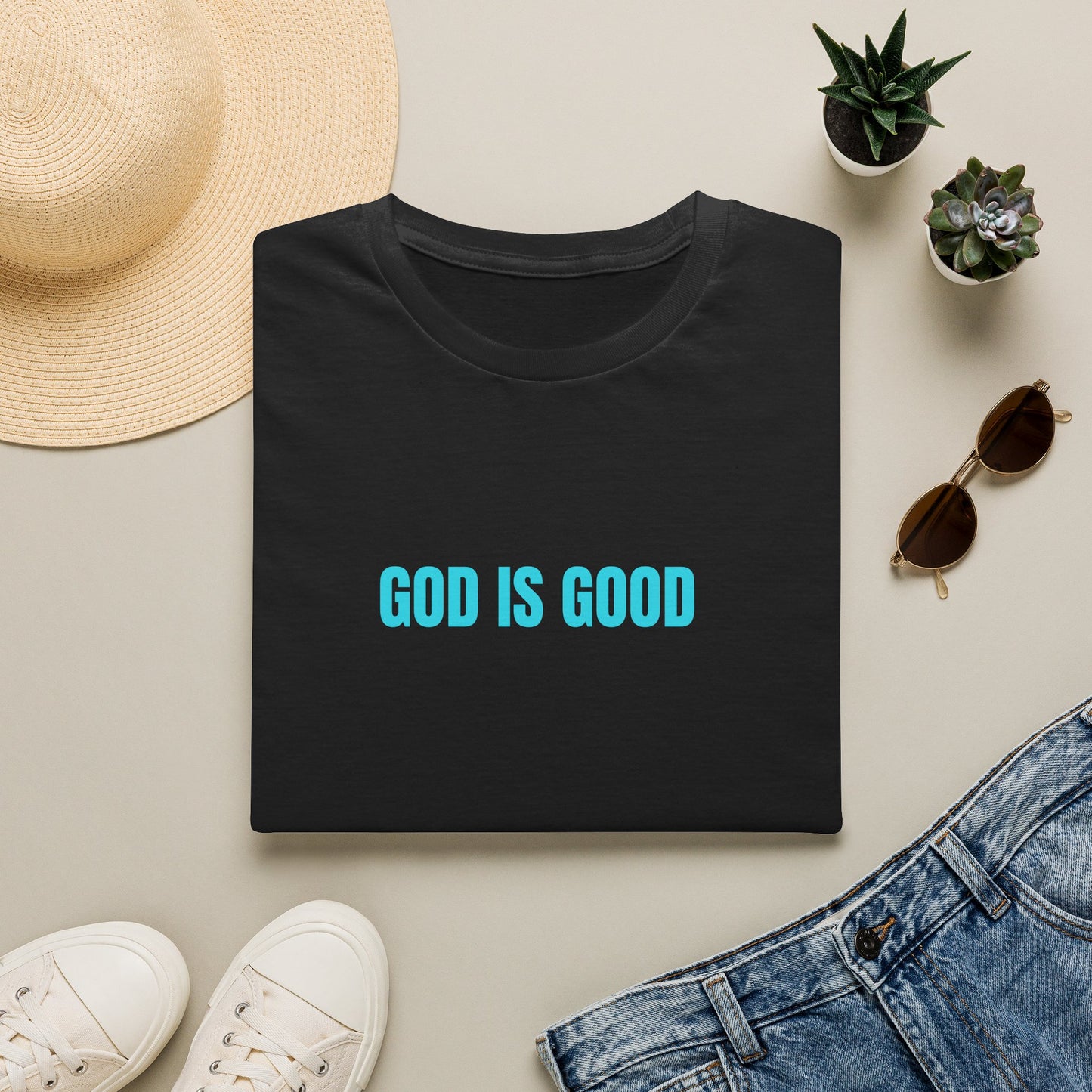 God Is Good - Teal