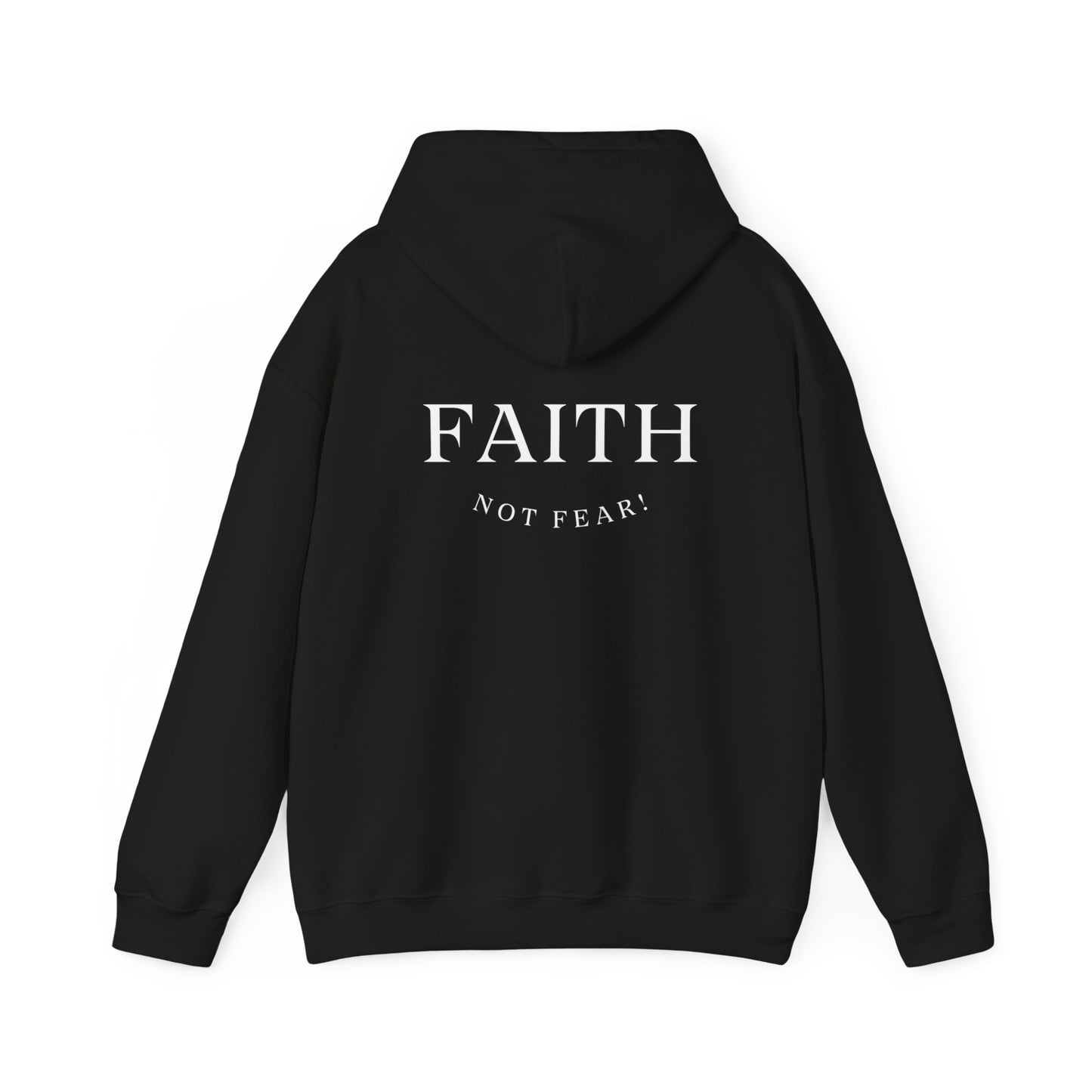 Maverick Faith Not Fear Hoodie Black