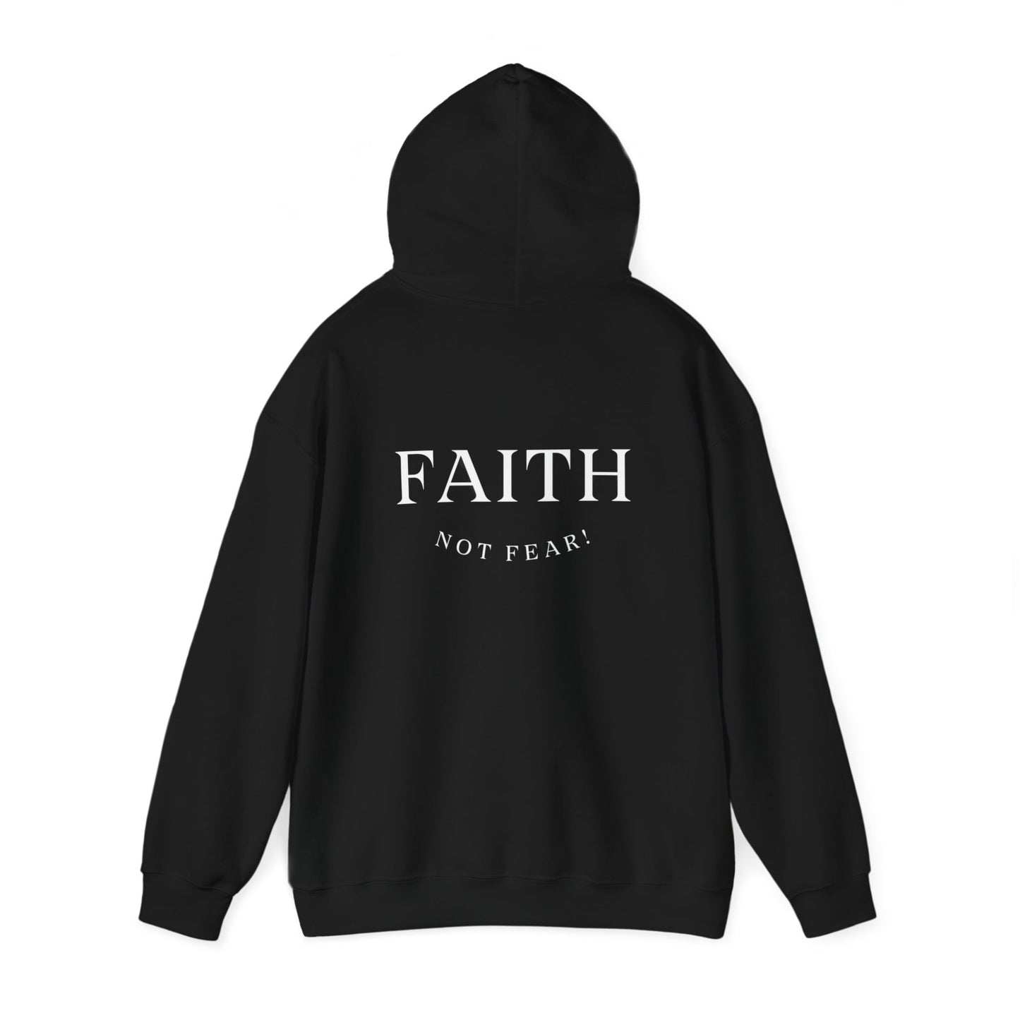 Maverick Faith Not Fear Hoodie Black