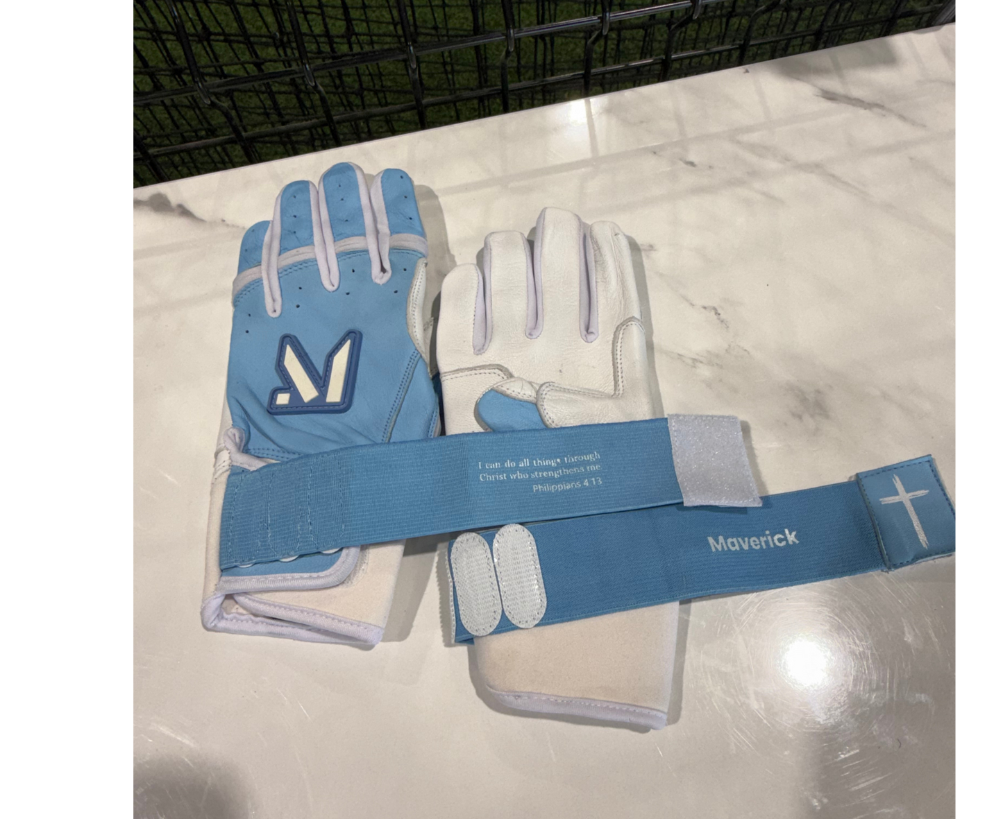 Faith Batting Gloves- Philippians 4:13