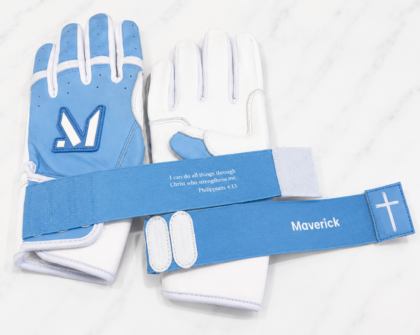Faith Batting Gloves- Philippians 4:13