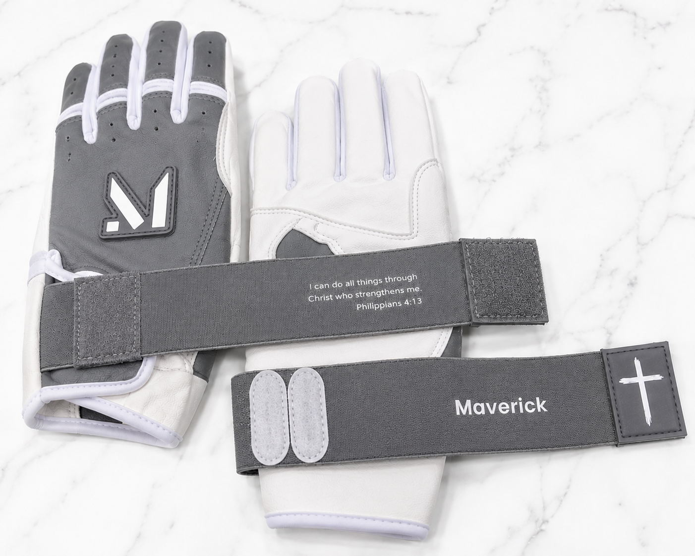 Faith Batting Gloves- Philippians 4:13