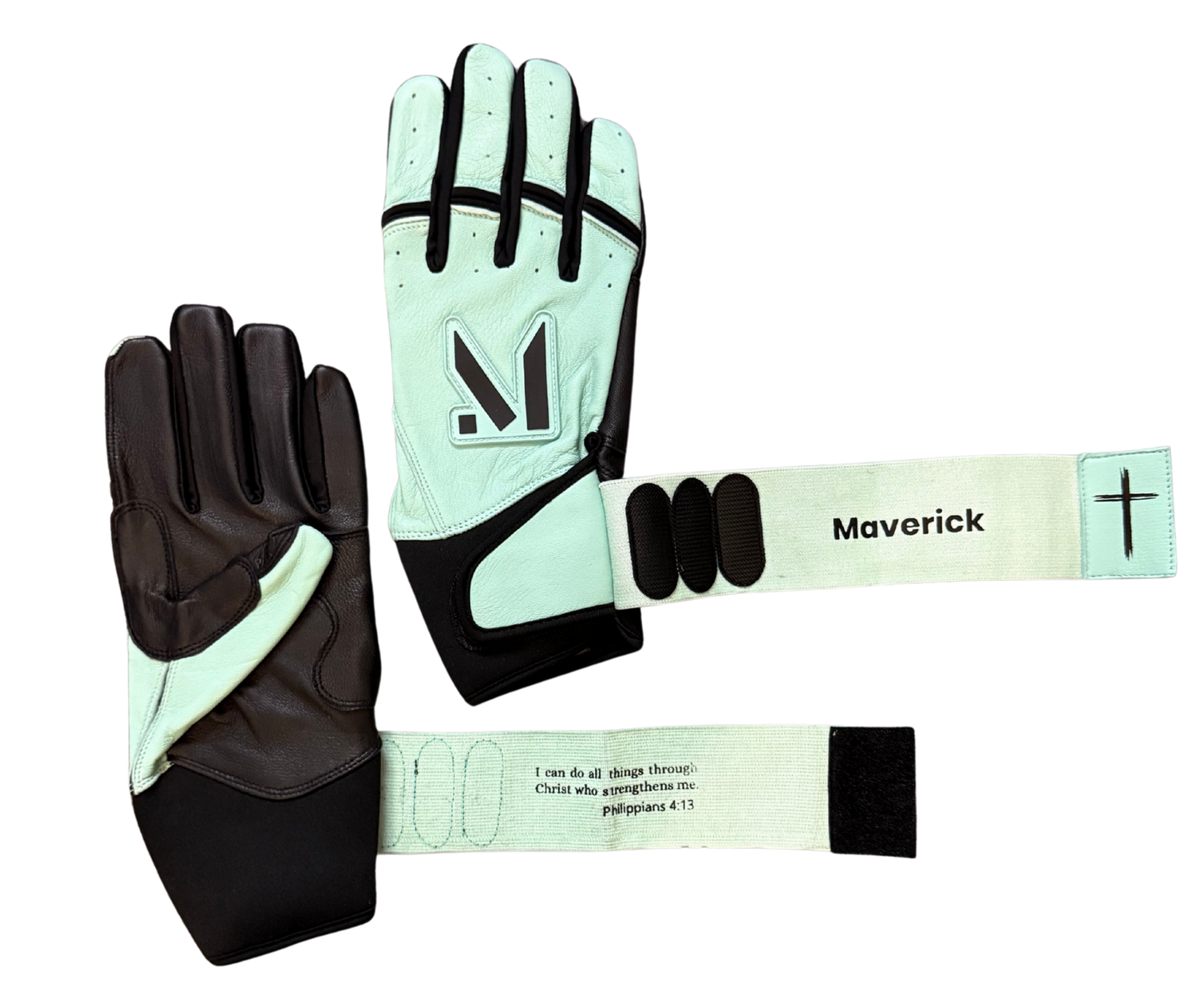Faith Batting Gloves- Philippians 4:13