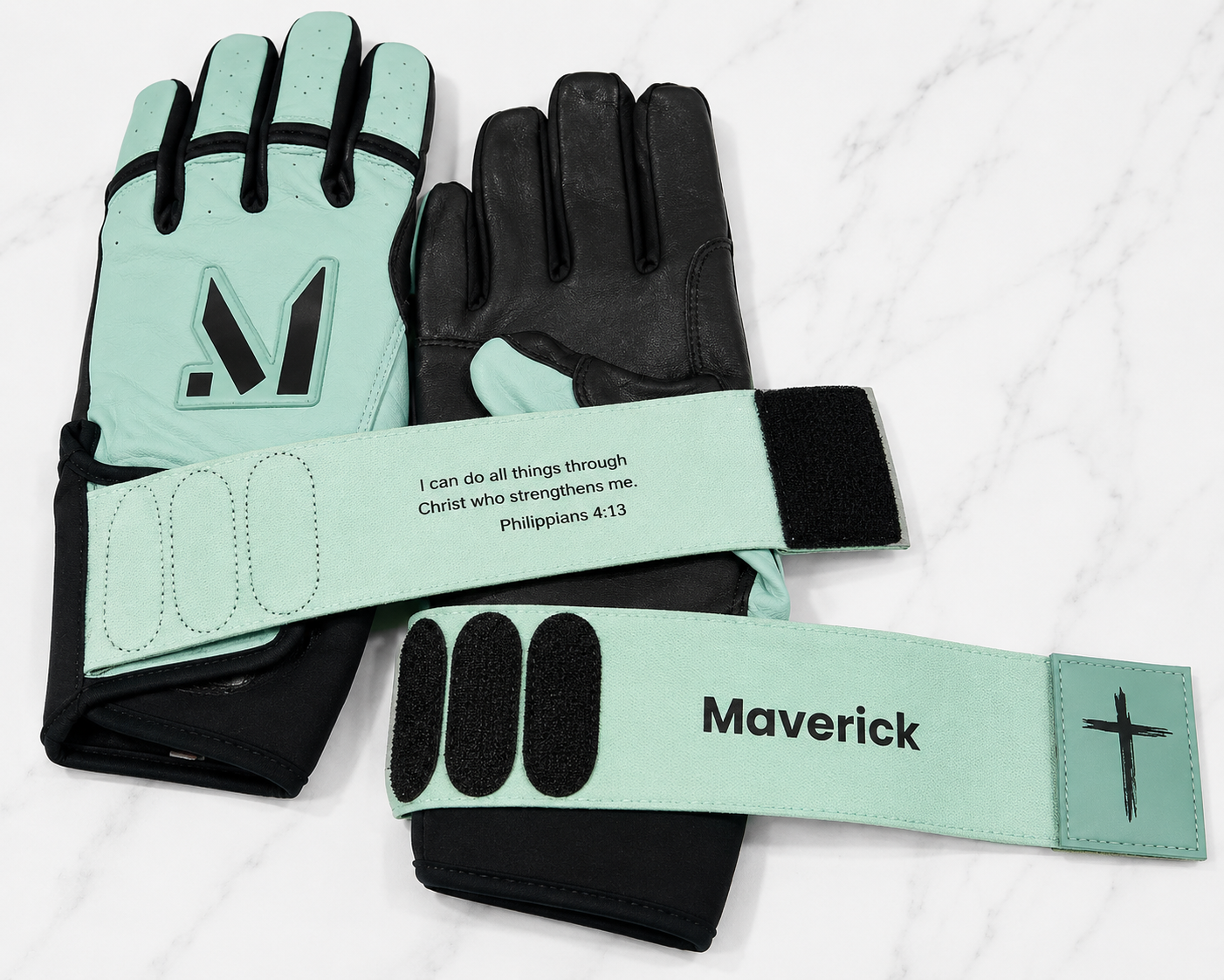Faith Batting Gloves- Philippians 4:13