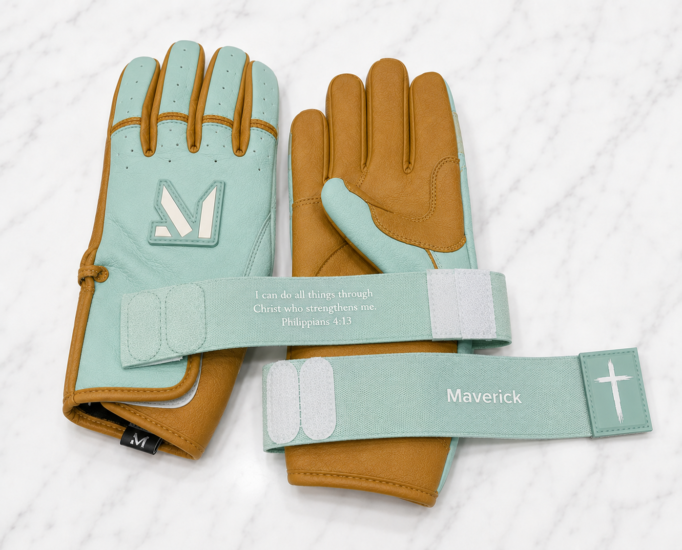 Faith Batting Gloves- Philippians 4:13
