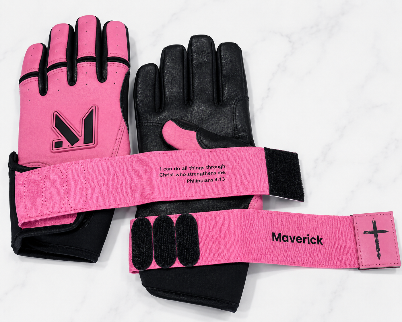 Faith Batting Gloves- Philippians 4:13