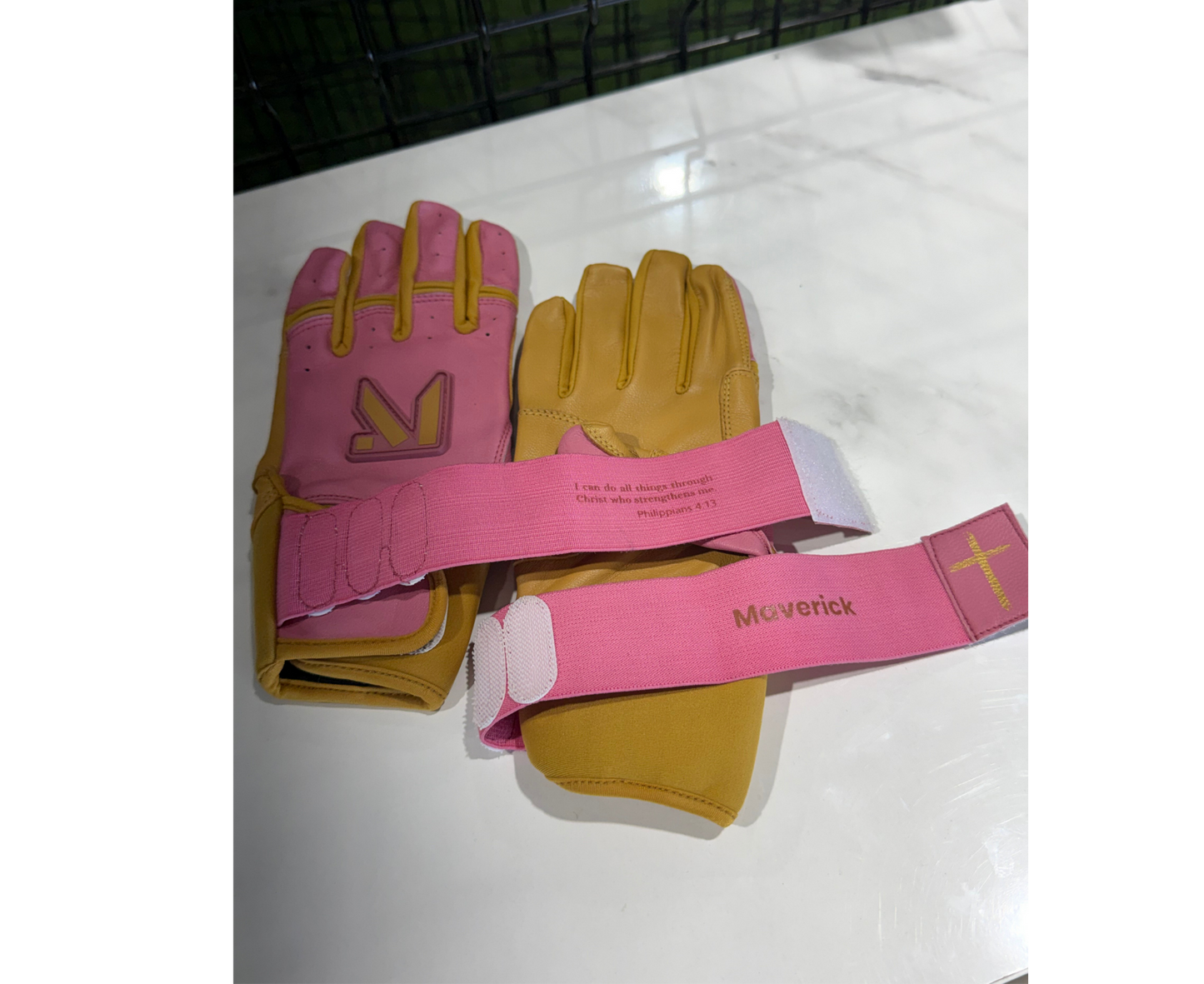 Faith Batting Gloves- Philippians 4:13