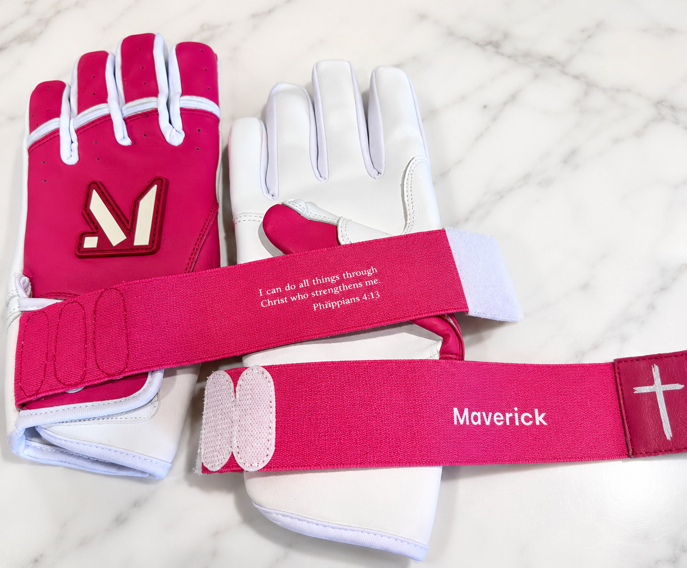 Faith Batting Gloves- Philippians 4:13