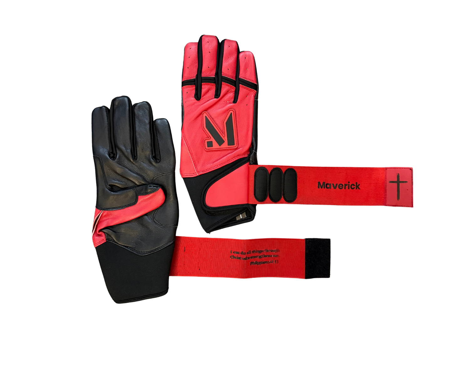 Faith Batting Gloves- Philippians 4:13
