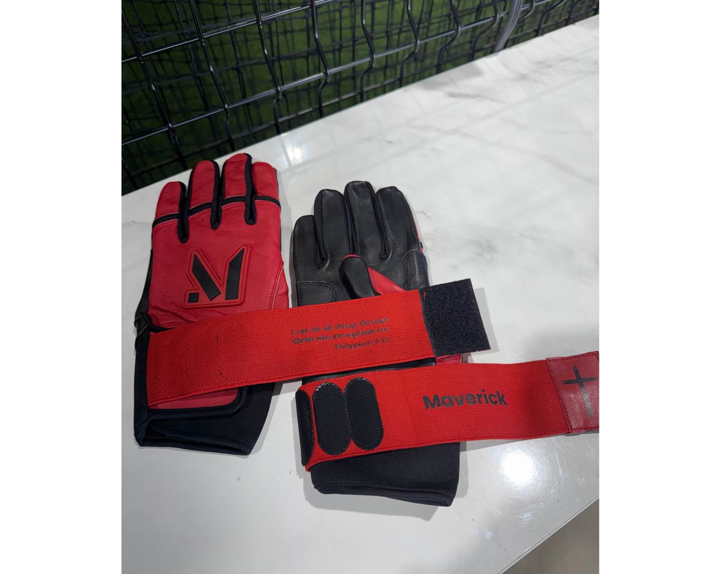 Faith Batting Gloves- Philippians 4:13