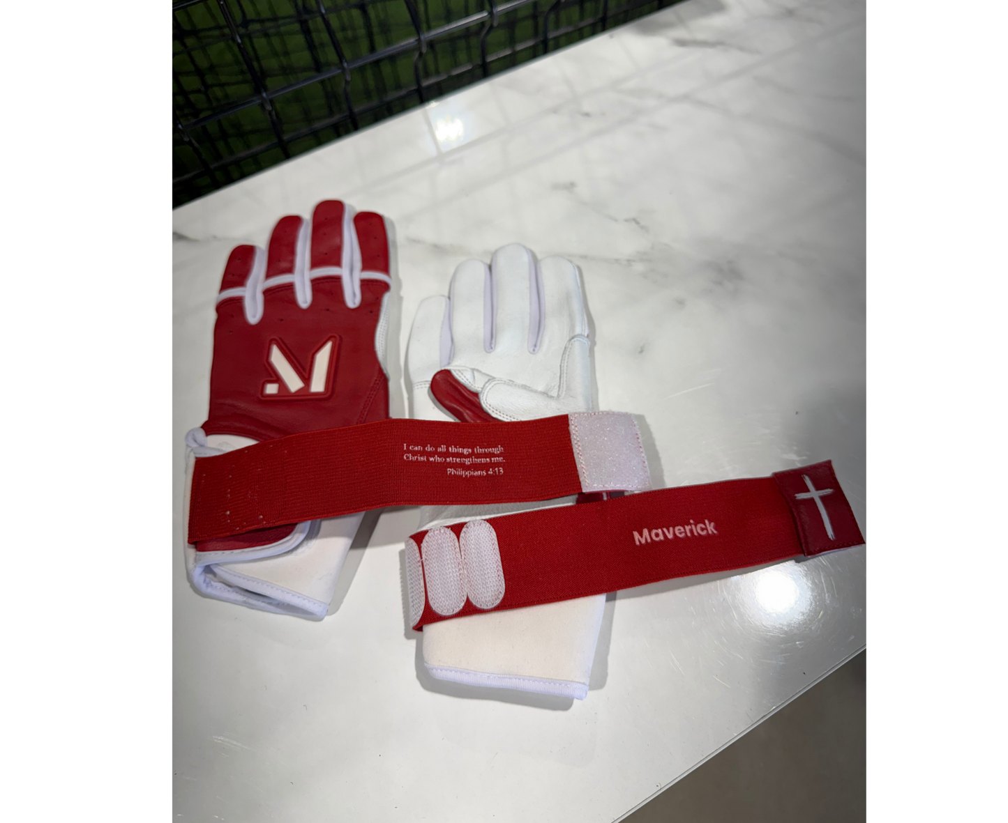 Faith Batting Gloves- Philippians 4:13